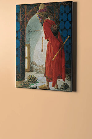 Sayılarla Boyama Seti Kasnaklı Kaplumbağa Terbiyecisi 60 X 75 Cm