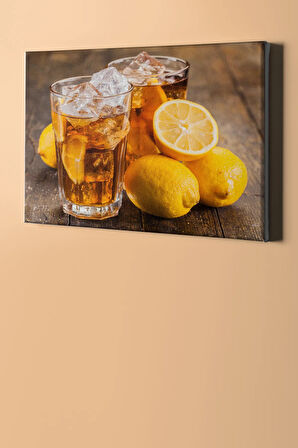 Sayılarla Boyama Seti Kasnaklı Buzlu Limonata 40 X 50 Cm