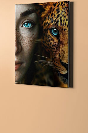Sayılarla Boyama Seti Kasnaklı Vahşi Güzel 2 40 X 50 Cm