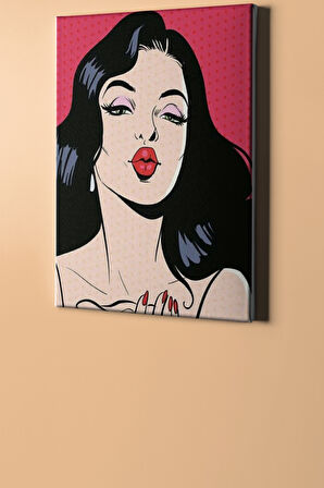 Sayılarla Boyama Seti Kasnaklı Öpücük 60 X 75 Cm