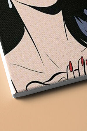 Sayılarla Boyama Seti Kasnaklı Öpücük 60 X 75 Cm