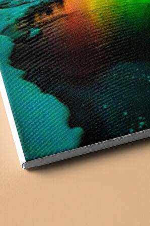 Sayılarla Boyama Seti Kasnaklı Aurora Borealıs Alaska 40 X 50 Cm