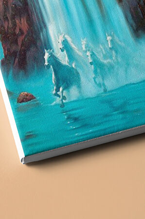 Sayılarla Boyama Seti Kasnaklı Fantastik Şelale 60 X 75 Cm