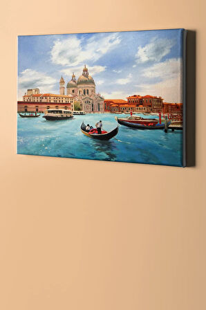 Sayılarla Boyama Seti Kasnaklı Venedik'te Sabah 50 X 65 Cm