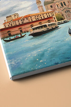 Sayılarla Boyama Seti Kasnaklı Venedik'te Sabah 50 X 65 Cm