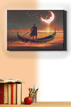 Sayılarla Boyama Seti Kasnaklı Masal Yolculuk 40 X 50 Cm
