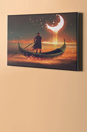 Sayılarla Boyama Seti Kasnaklı Masal Yolculuk 50 X 65 Cm