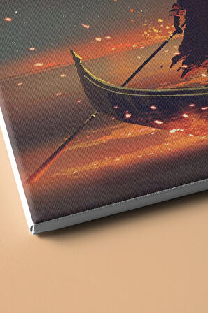 Sayılarla Boyama Seti Kasnaklı Masal Yolculuk 50 X 65 Cm