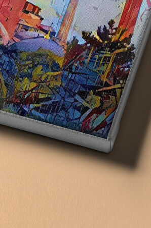 Sayılarla Boyama Seti Kasnaklı Ayasofya Ve Renkler 50 X 65 Cm