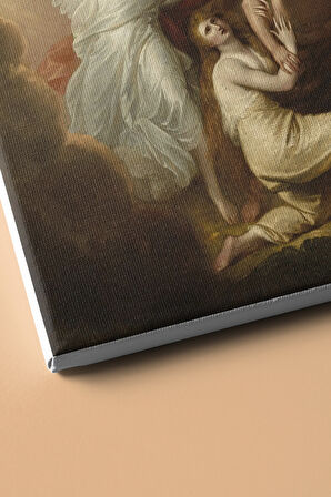 Sayılarla Boyama Seti Kasnaklı Adem Ve Havva 40 X 50 Cm