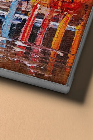 Sayılarla Boyama Seti Kasnaklı Iskelede Bekleyiş 50 X 65 Cm