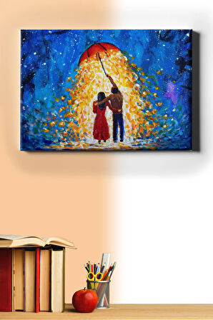 Sayılarla Boyama Seti Kasnaklı Romantik Gece 60 X 75 Cm
