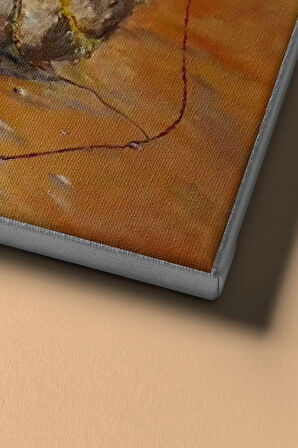 Sayılarla Boyama Seti Kasnaklı Neşeli Develer 60 X 75 Cm