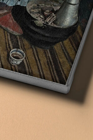 Sayılarla Boyama Seti Kasnaklı Yaşlı Halayık 60 X 75 Cm