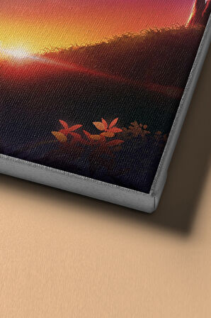 Sayılarla Boyama Seti Kasnaklı Fantazi Gökyüzü 50 X 65 Cm