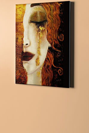 Sayılarla Boyama Seti Kasnaklı Altın Gözyaşları 60 X 75 Cm
