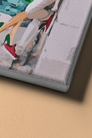 Sayılarla Boyama Seti Kasnaklı Venedik'te Aşk 60 X 75 Cm