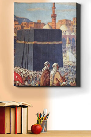 Sayılarla Boyama Seti Çerçevesiz Kutsal Ziyaret 40 X 50 Cm