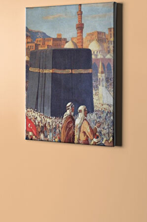 Sayılarla Boyama Seti Çerçevesiz Kutsal Ziyaret 40 X 50 Cm