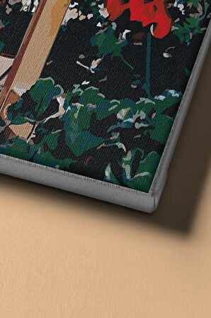 Sayılarla Boyama Seti Kasnaklı Çiçekçiler Sokağı 60 X 75 Cm