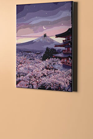 Sayılarla Boyama Seti Kasnaklı Teldeki Kediler 50 X 65 Cm
