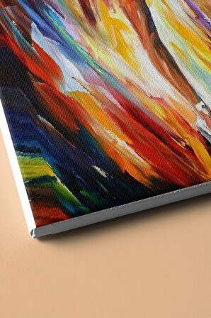 Sayılarla Boyama Seti Kasnaklı Renlerle Bale 60 X 75 Cm