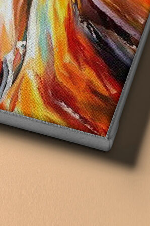 Sayılarla Boyama Seti Kasnaklı Renlerle Bale 60 X 75 Cm