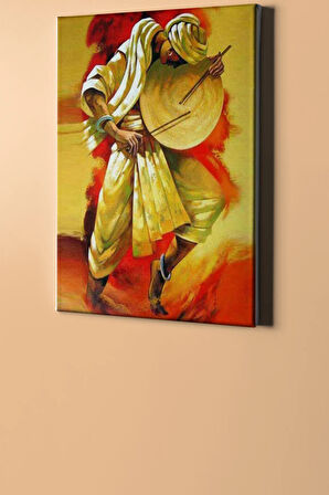 Sayılarla Boyama Seti Kasnaklı Madiga Ritmi 60 X 75 Cm