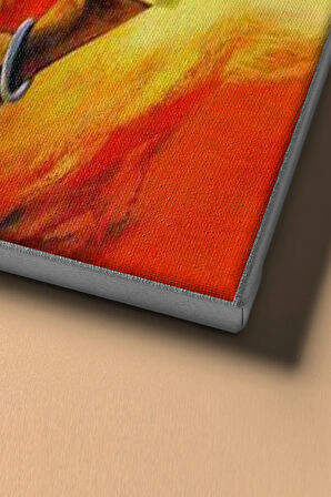 Sayılarla Boyama Seti Kasnaklı Madiga Ritmi 60 X 75 Cm