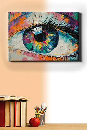 Sayılarla Boyama Seti Kasnaklı Gözünü Aç 50 X 65 Cm