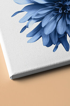 Sayılarla Boyama Seti Kasnaklı Beyaz Krizantem 60 X 75 Cm