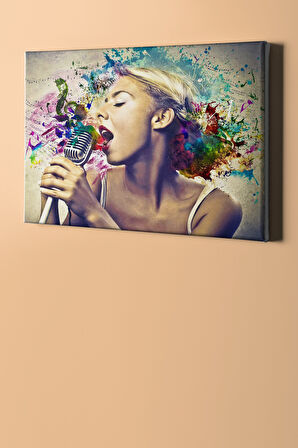 Sayılarla Boyama Seti Kasnaklı Müzik Ve Renkler 60 X 75 Cm