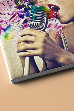 Sayılarla Boyama Seti Kasnaklı Müzik Ve Renkler 60 X 75 Cm