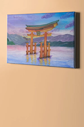 Sayılarla Boyama Seti Kasnaklı Mabet 60 X 75 Cm