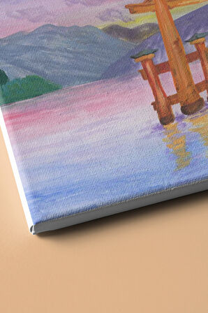 Sayılarla Boyama Seti Kasnaklı Mabet 60 X 75 Cm