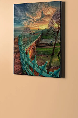 Sayılarla Boyama Seti Kasnaklı Köprüden Geçiş 40 X 50 Cm