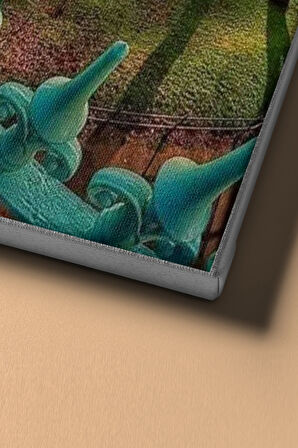 Sayılarla Boyama Seti Kasnaklı Köprüden Geçiş 40 X 50 Cm