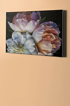 Sayılarla Boyama Seti Kasnaklı Bahçe Gülleri 50 X 65 Cm