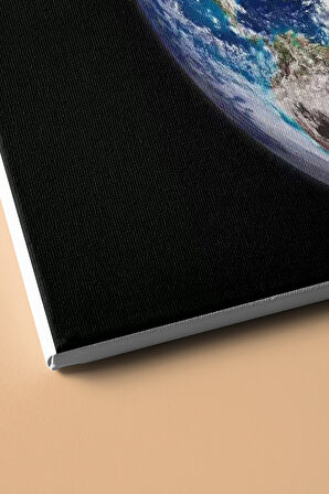 Sayılarla Boyama Seti Kasnaklı Dünya'ya Bakış 60 X 75 Cm