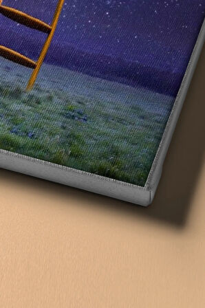 Sayılarla Boyama Seti Kasnaklı Gökyüzünü Süslemek 60 X 75 Cm