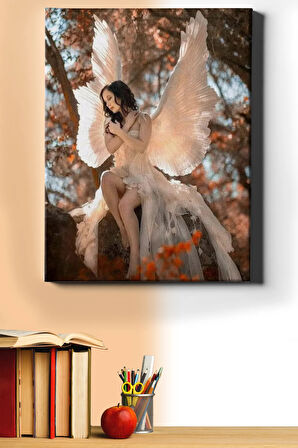 Sayılarla Boyama Seti Kasnaklı Meleğin Umudu 40 X 50 Cm