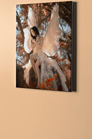 Sayılarla Boyama Seti Kasnaklı Meleğin Umudu 40 X 50 Cm