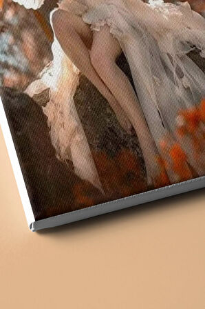 Sayılarla Boyama Seti Kasnaklı Meleğin Umudu 40 X 50 Cm