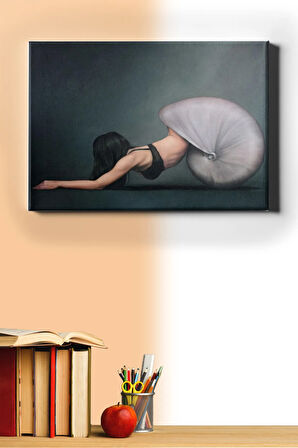 Sayılarla Boyama Seti Kasnaklı Kabuğunu Aşmak 60 X 75 Cm