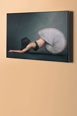 Sayılarla Boyama Seti Kasnaklı Kabuğunu Aşmak 60 X 75 Cm
