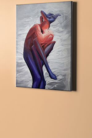 Sayılarla Boyama Seti Kasnaklı Buluşma 60 X 75 Cm