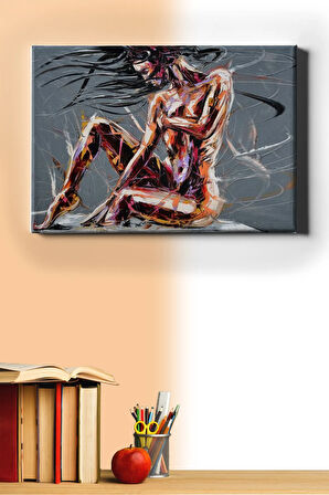 Sayılarla Boyama Seti Kasnaklı Düşünce Yumağı 60 X 75 Cm