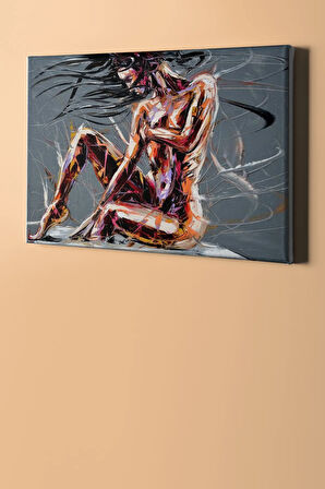 Sayılarla Boyama Seti Kasnaklı Düşünce Yumağı 60 X 75 Cm