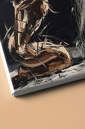 Sayılarla Boyama Seti Kasnaklı Islak Saçların Dansı 60 X 75 Cm