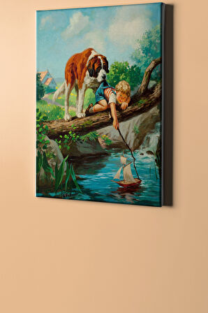 Sayılarla Boyama Seti Kasnaklı Pazar Kır Gezisi 60 X 75 Cm